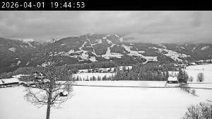 WebCam showing current Snow conditions in Ramsau am Dachstein, &copy;www.ronnie-wolf.de