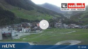 WebCam showing current Snow conditions in Saalbach Hinterglemm, ©wtvthmb.feratel.com