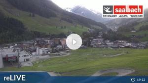 WebCam showing current Snow conditions in Saalbach Hinterglemm, ©wtvthmb.feratel.com