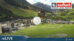 WebCam showing current Snow conditions in Saalbach Hinterglemm, ©wtvthmb.feratel.com