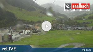 WebCam showing current Snow conditions in Saalbach Hinterglemm, ©wtvthmb.feratel.com