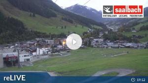 WebCam showing current Snow conditions in Saalbach Hinterglemm, ©wtvthmb.feratel.com