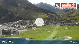 WebCam showing current Snow conditions in Saalbach Hinterglemm, ©wtvthmb.feratel.com