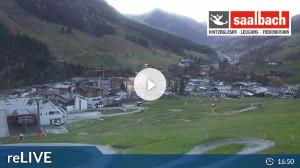 WebCam showing current Snow conditions in Saalbach Hinterglemm, ©wtvthmb.feratel.com