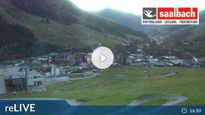 WebCam showing current Snow conditions in Saalbach Hinterglemm, ©wtvthmb.feratel.com