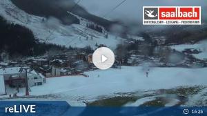 WebCam showing current Snow conditions in Saalbach Hinterglemm, ©wtvthmb.feratel.com