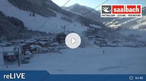 WebCam showing current Snow conditions in Saalbach Hinterglemm, ©wtvthmb.feratel.com