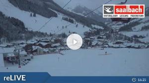 WebCam showing current Snow conditions in Saalbach Hinterglemm, ©wtvthmb.feratel.com