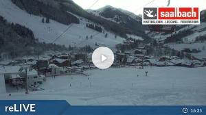 WebCam showing current Snow conditions in Saalbach Hinterglemm, ©wtvthmb.feratel.com