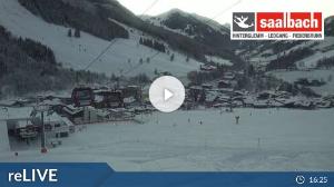 WebCam showing current Snow conditions in Saalbach Hinterglemm, ©wtvthmb.feratel.com