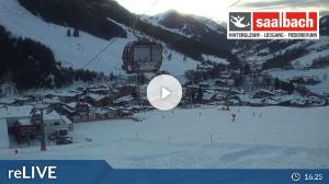 WebCam showing current Snow conditions in Saalbach Hinterglemm, ©wtvthmb.feratel.com