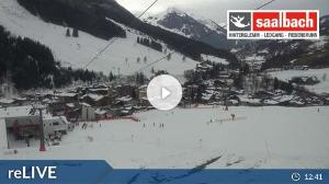 WebCam showing current Snow conditions in Saalbach Hinterglemm, ©wtvthmb.feratel.com