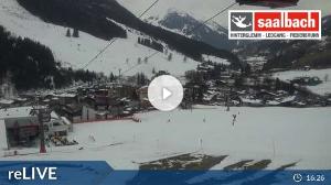 WebCam showing current Snow conditions in Saalbach Hinterglemm, ©wtvthmb.feratel.com