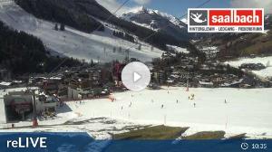 WebCam showing current Snow conditions in Saalbach Hinterglemm, ©wtvthmb.feratel.com