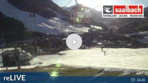 WebCam showing current Snow conditions in Saalbach Hinterglemm, ©wtvthmb.feratel.com