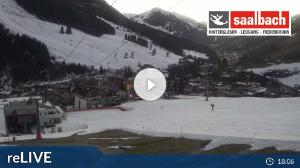 WebCam showing current Snow conditions in Saalbach Hinterglemm, ©wtvthmb.feratel.com