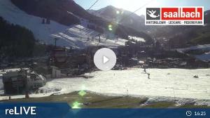 WebCam showing current Snow conditions in Saalbach Hinterglemm, ©wtvthmb.feratel.com