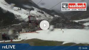 WebCam showing current Snow conditions in Saalbach Hinterglemm, ©wtvthmb.feratel.com