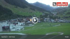 WebCam showing current Snow conditions in Saalbach Hinterglemm, &copy;wtvthmb.feratel.com