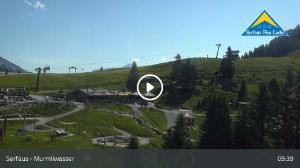 WebCam showing current Snow conditions in Serfaus, &copy;wtvthmb.feratel.com