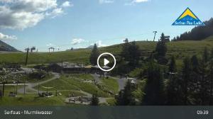 WebCam showing current Snow conditions in Serfaus, &copy;wtvthmb.feratel.com
