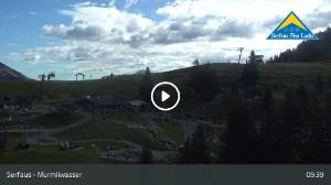 WebCam showing current Snow conditions in Serfaus, &copy;wtvthmb.feratel.com