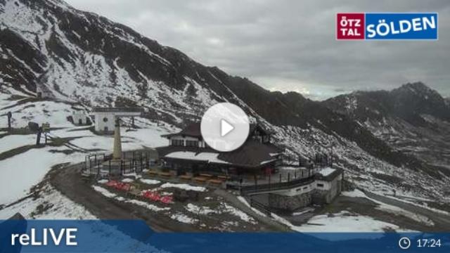 WebCam showing current Snow conditions in Sölden