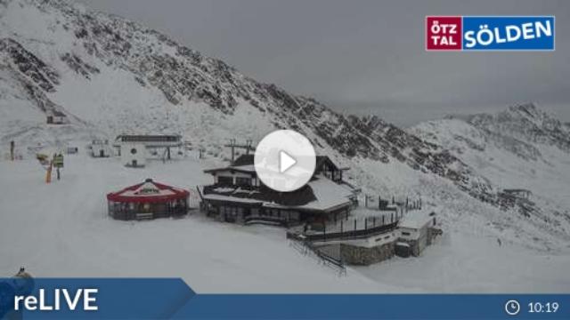 WebCam showing current Snow conditions in Sölden