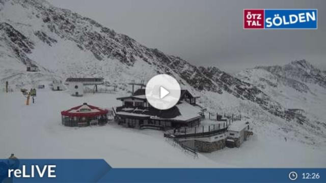 WebCam showing current Snow conditions in Sölden