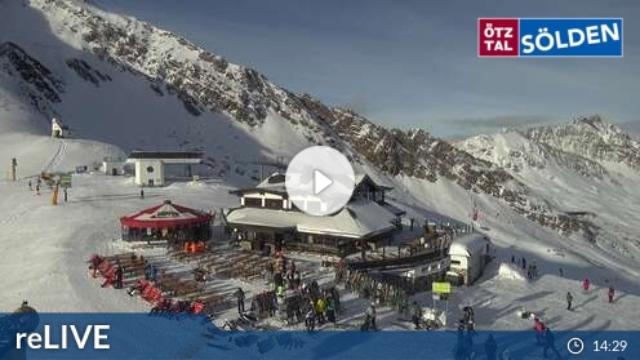 WebCam showing current Snow conditions in Sölden