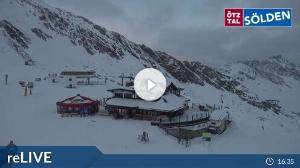 WebCam showing current Snow conditions in Sölden, ©wtvthmb.feratel.com