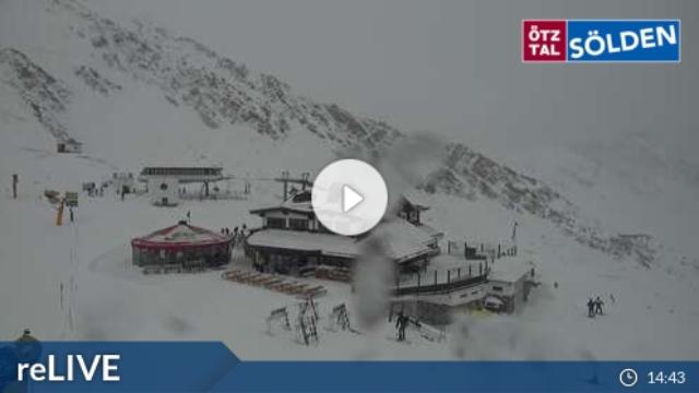 WebCam showing current Snow conditions in Sölden