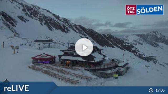 WebCam showing current Snow conditions in Sölden