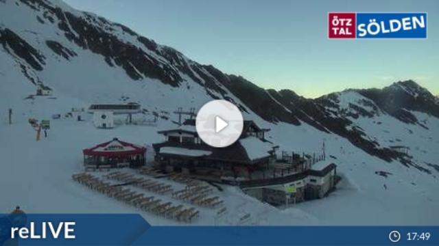 WebCam showing current Snow conditions in Sölden