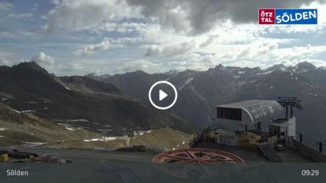 WebCam showing current Snow conditions in Sölden