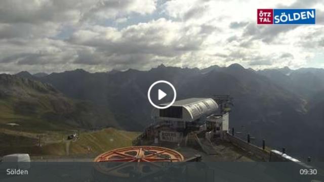 WebCam showing current Snow conditions in Sölden