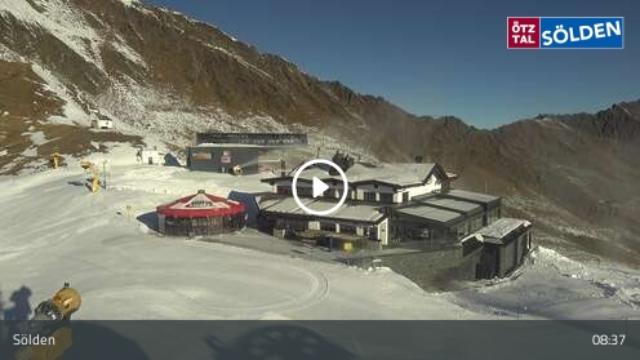 WebCam showing current Snow conditions in Sölden