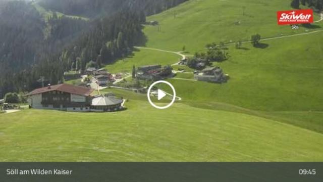 WebCam showing current Snow conditions in Söll
