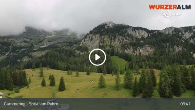 WebCam showing current Snow conditions in Spital am Pyhrn