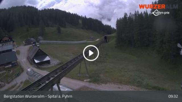 WebCam showing current Snow conditions in Spital am Pyhrn