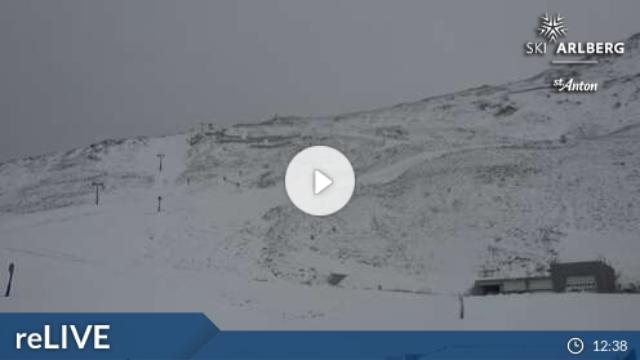 WebCam showing current Snow conditions in St. Anton am Arlberg