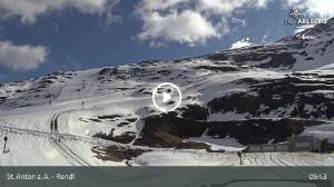 WebCam showing current Snow conditions in St. Anton am Arlberg, &copy;wtvthmb.feratel.com