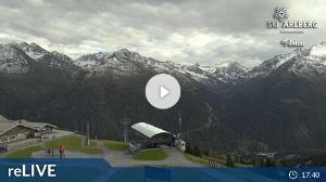 WebCam showing current Snow conditions in St. Anton am Arlberg, ©wtvthmb.feratel.com