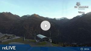 WebCam showing current Snow conditions in St. Anton am Arlberg, ©wtvthmb.feratel.com