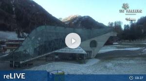 WebCam showing current Snow conditions in St. Anton am Arlberg, ©wtvthmb.feratel.com