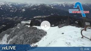 WebCam showing current Snow conditions in Werfenweng, ©wtvthmb.feratel.com