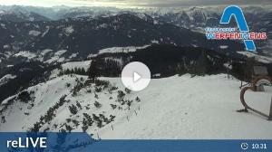 WebCam showing current Snow conditions in Werfenweng, ©wtvthmb.feratel.com