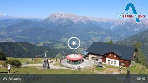 WebCam showing current Snow conditions in Werfenweng, ©wtvthmb.feratel.com