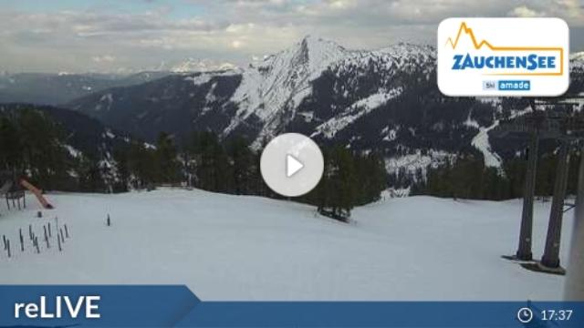 WebCam showing current Snow conditions in Zauchensee