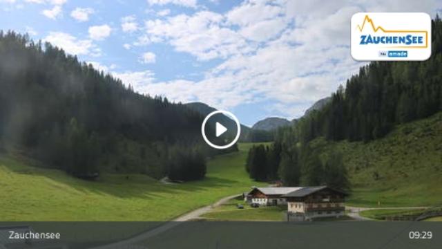 WebCam showing current Snow conditions in Zauchensee